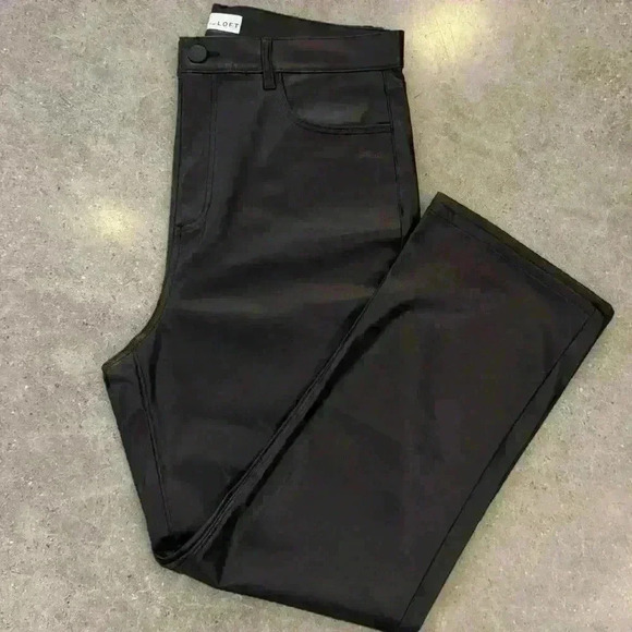 LOFT ANN TAYLOR Faux Leather Pants - Picture 1 of 9